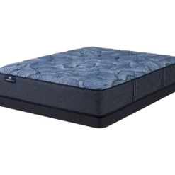 Serta Perfect Sleeper Oasis Sleep 13.25" Twin Plush Mattress & Low Profile Box Spring Set