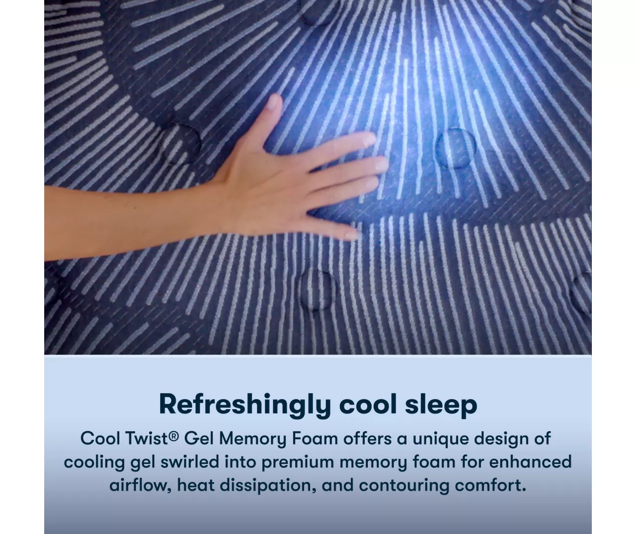 Serta Perfect Sleeper Oasis Sleep 13.25" Full Plush Mattress & Low Profile Box Spring Set - Image 4