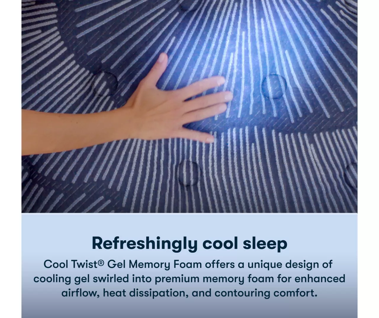 Serta Perfect Sleeper Oasis Sleep 13.25" California King Plush Mattress & Box Spring Set - Image 4