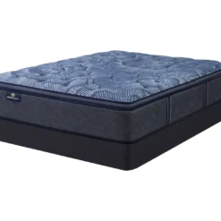 Serta Perfect Sleeper Oasis Sleep 15" Twin XL Plush Pillow Top Mattress & Box Spring Set