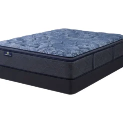 Serta Perfect Sleeper Oasis Sleep 15" Queen Plush Pillow Top Mattress & Box Spring Set