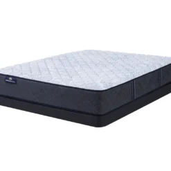Serta Perfect Sleeper Nurture Night 12" Twin Firm Mattress & Low Profile Box Spring Set