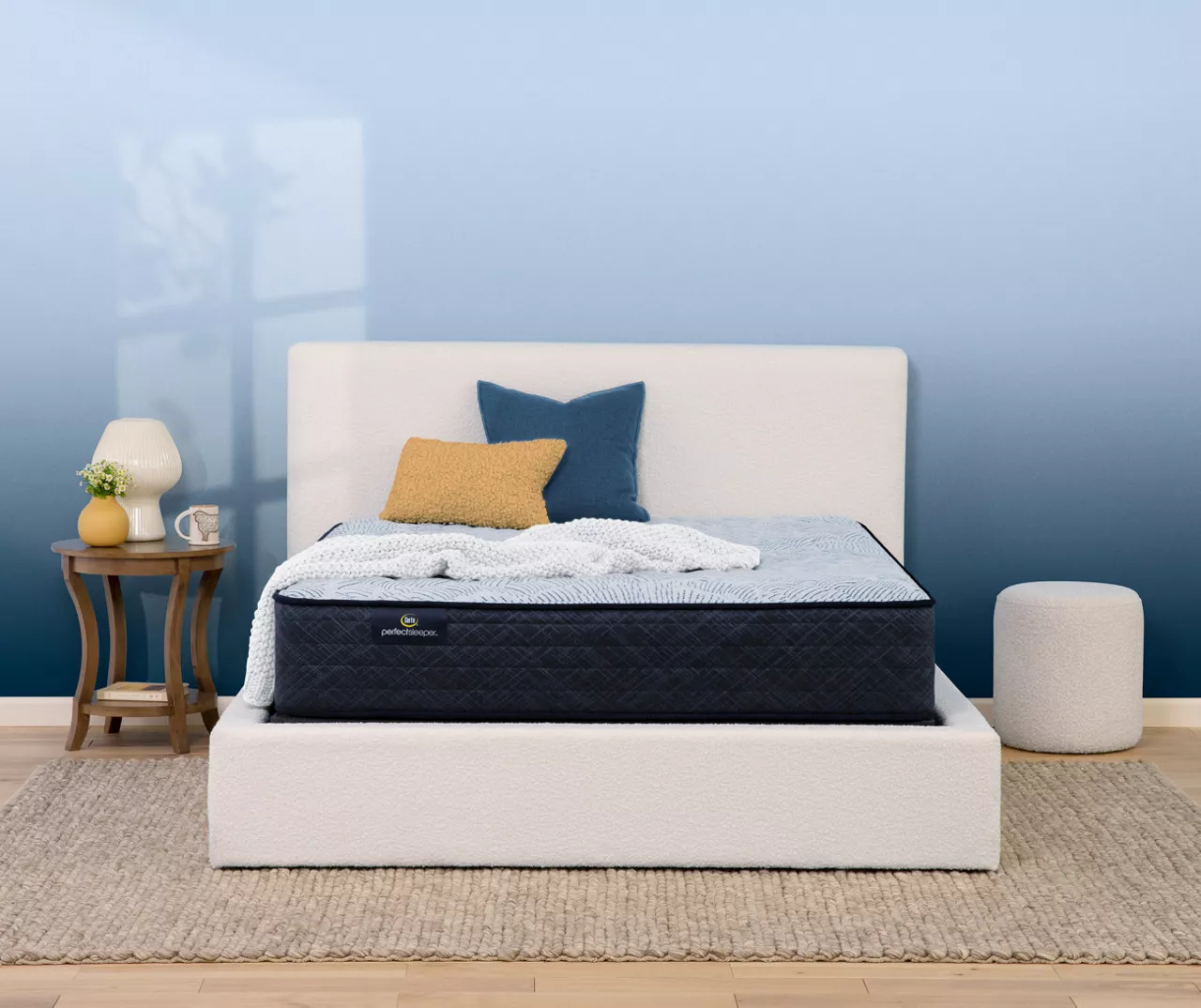 Serta Perfect Sleeper Nurture Night 12" Full Firm Mattress & Low Profile Box Spring Set - Image 2