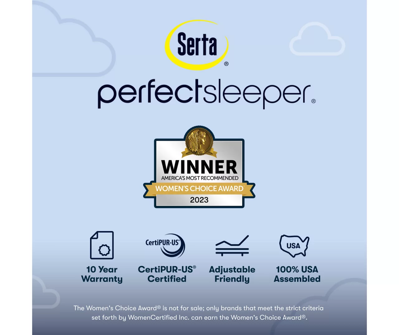 Serta Perfect Sleeper Nurture Night 14.5" Twin XL Plush Pillow Top Mattress & Box Spring Set - Image 11