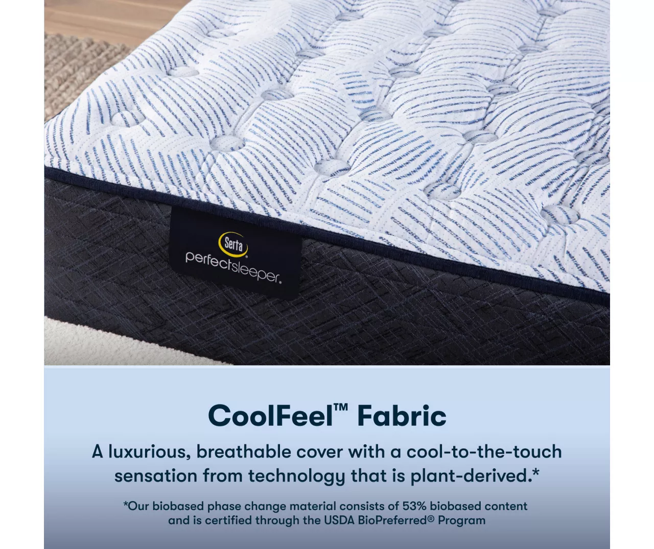 Serta Perfect Sleeper Nurture Night 13.5" Twin XL Medium Mattress & Low Profile Box Spring Set - Image 5