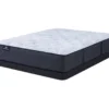 Serta Perfect Sleeper Nurture Night 13.5" California King Plush Mattress & Low Profile Box Spring Set