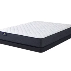 Serta Perfect Sleeper Midsummer Nights 10.5" Twin Firm Mattress & Low Profile Box Spring Set
