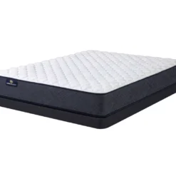 Serta Perfect Sleeper Midsummer Nights 10.5" Twin XL Firm Mattress & Low Profile Box Spring Set
