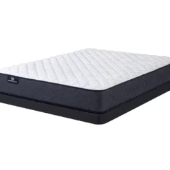 Serta Perfect Sleeper Midsummer Nights 10.5" Queen Firm Mattress & Low Profile Box Spring Set