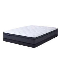 Serta Perfect Sleeper Midsummer Nights 11" California King Plush Euro Top Mattress & Low Profile Box Spring Set